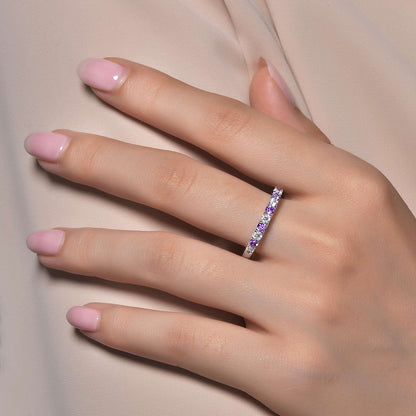 May Birthstone Ring