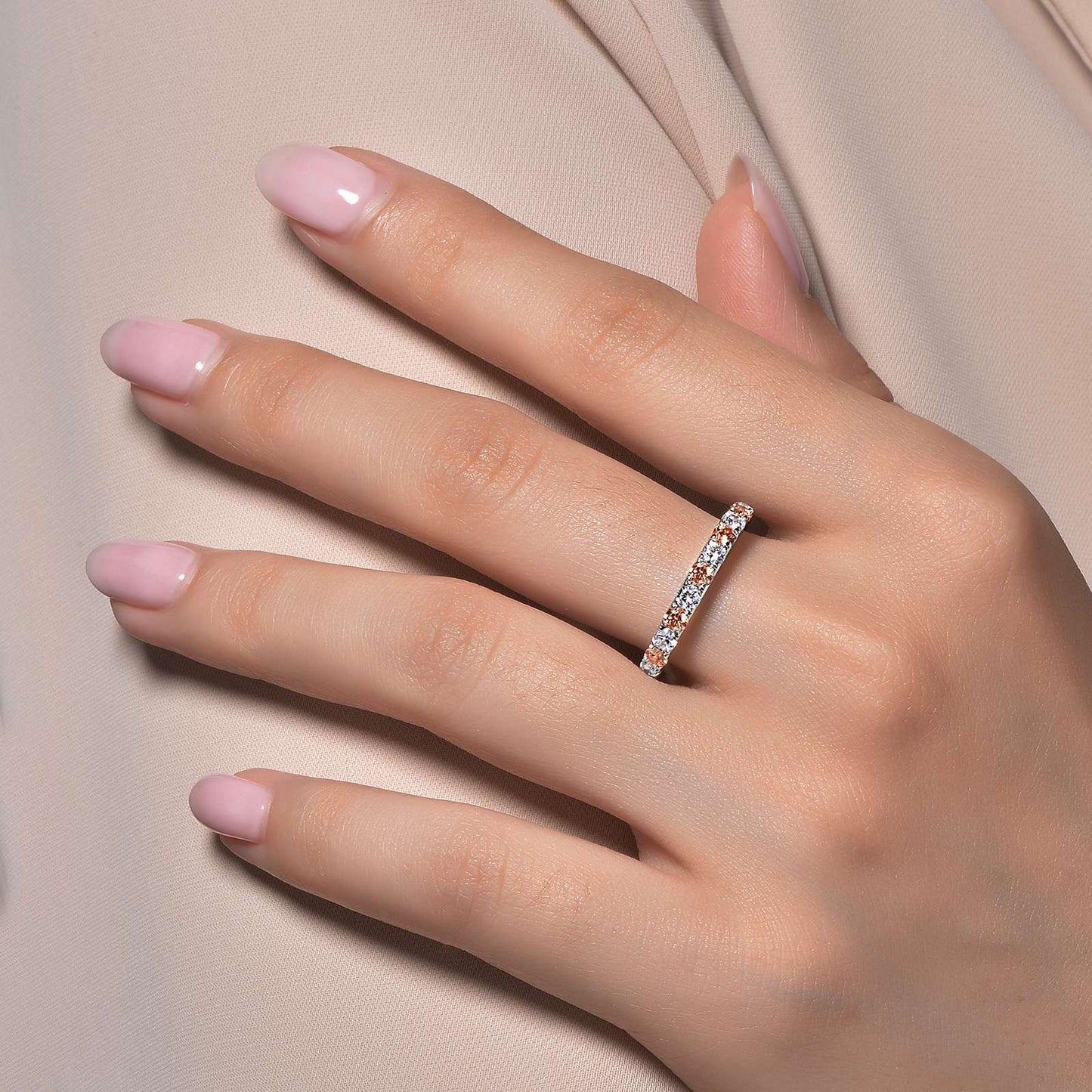 May Birthstone Ring