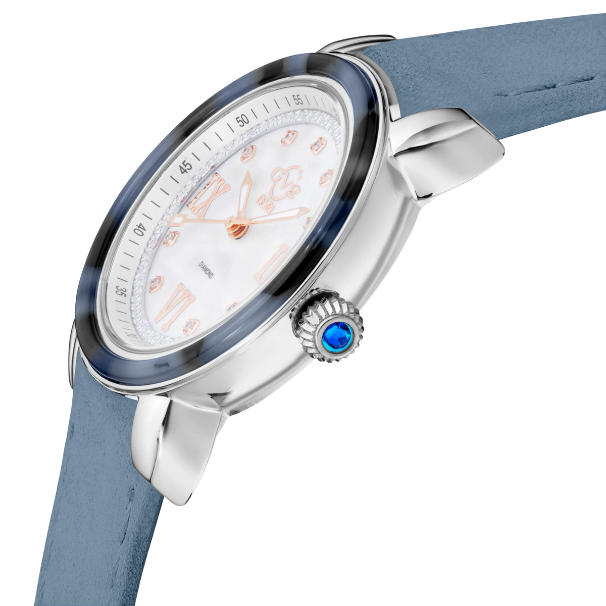 Gevril Watch - GV2 Marsala Tortoise Diamond 9850