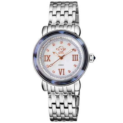 Gevril Watch - GV2 Marsala Tortoise Diamond /9850B