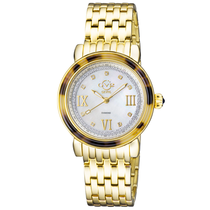 Gevril Watch - GV2 Marsala Tortoise Diamond/9851B