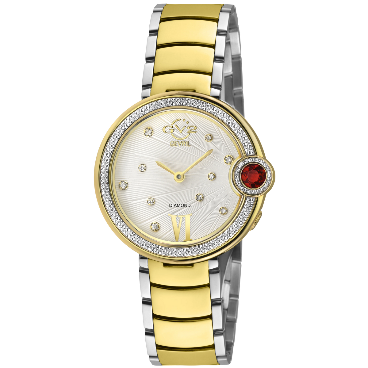 Gevril Watch - GV2 Perugia Gemstone Diamond Watch /14703B