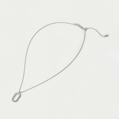 Solene Pavé Pendant Necklace
