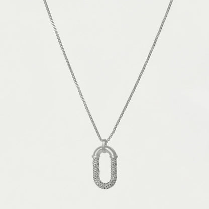 Solene Pavé Pendant Necklace