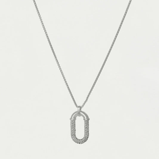 Solene Pavé Pendant Necklace